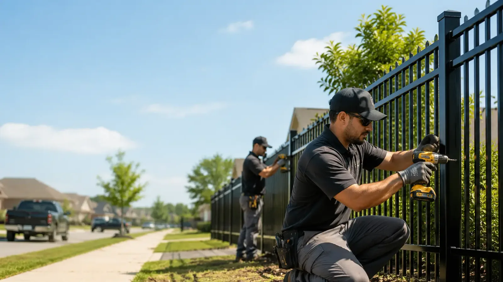 Metal Fence Installation in Durham, OK